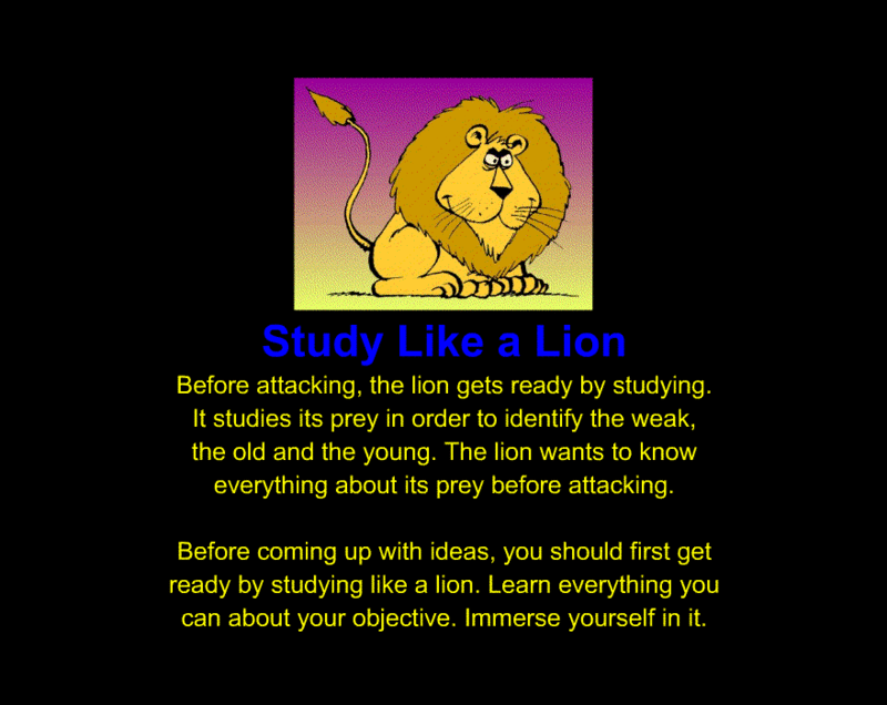 Learn Creativity From Animals Screenshot